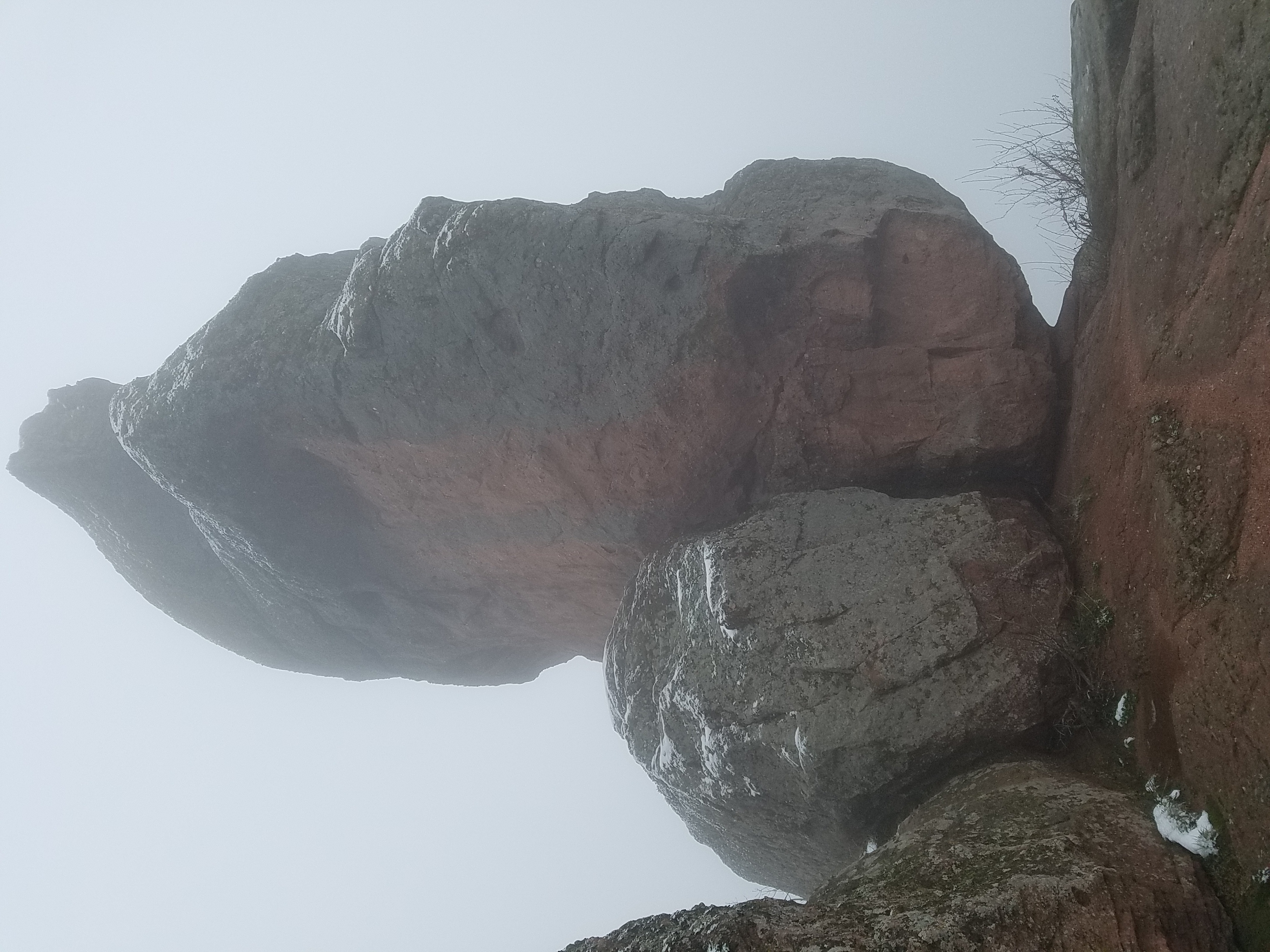 Belogradchik Rocks near Vidin. Each of the limestone rocks has its own name.