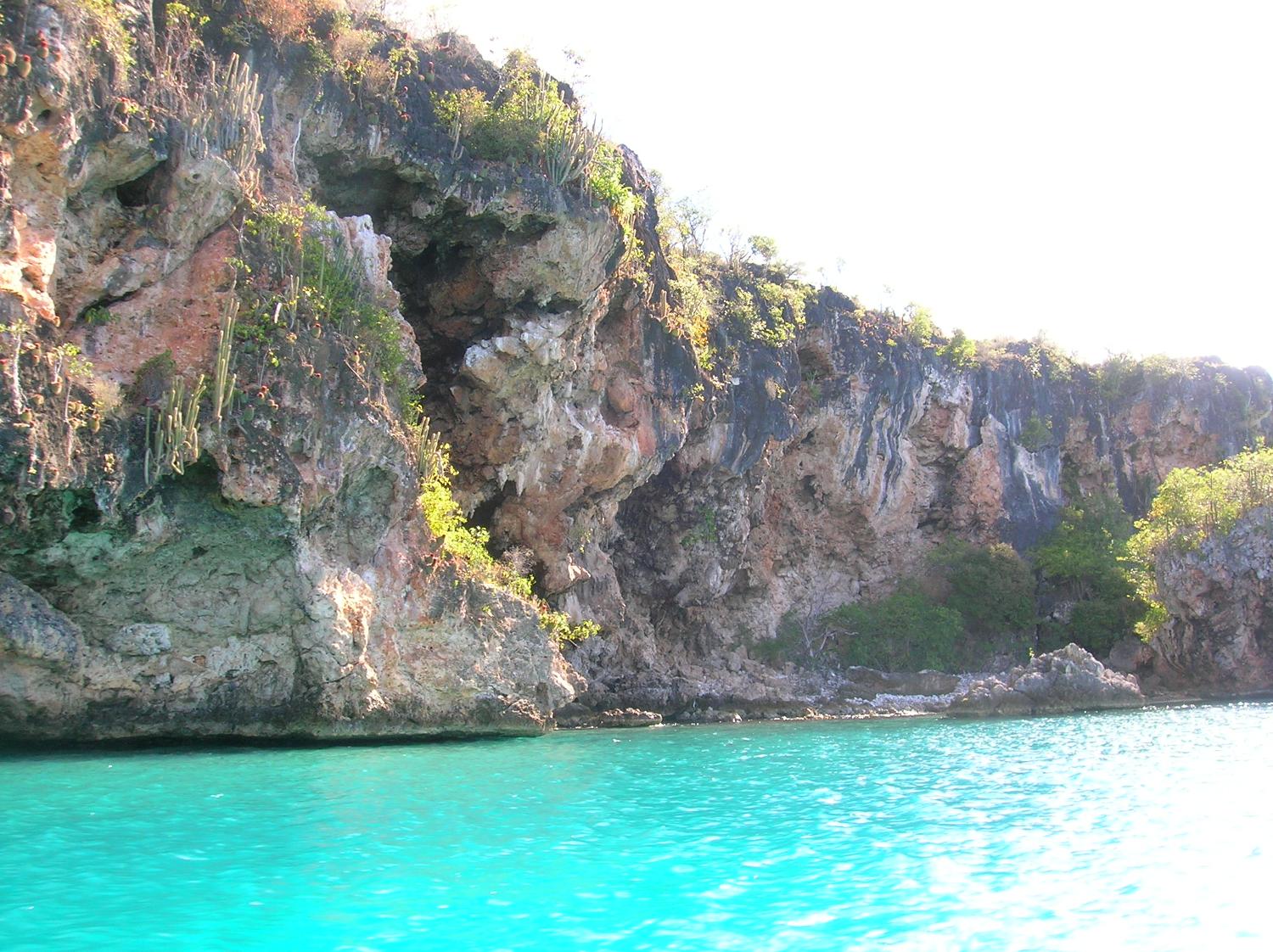 A popular spot for snorkeling, Little Bay is a secluded cove only accessible by boat. Anguilla is home to many ecologically important coral reefs and beaches.