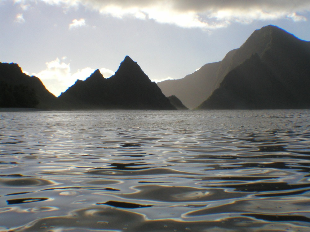 Silvery waters in Ofu lagoon. Photo courtesy of the US National Park Service.