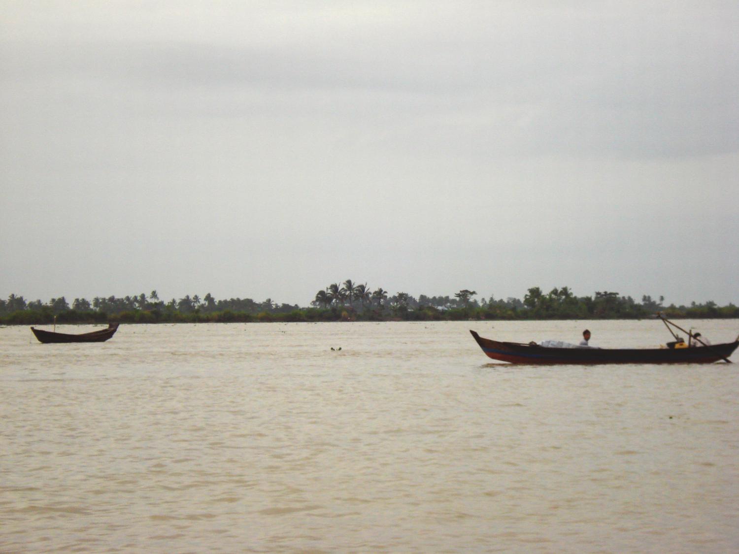 The Irrawaddy Delta is a lowlying region in southern Burma that plays a dominant role in the fishing and rice cultivation industry. The region was devastated in May 2008 by Cyclone Nargis that by official estimates left 84,500 dead and 53,800 missing.