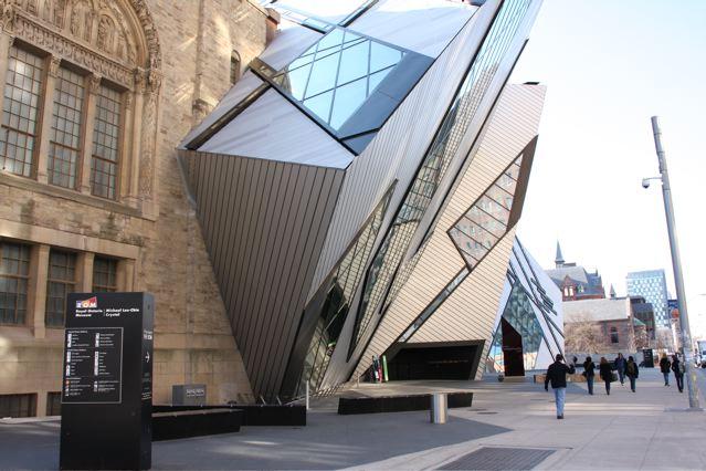 "The Crystal," the new entrance to the Royal Ontario Museum in Toronto. The ROM is Canada's largest repository of world culture and natural history. 