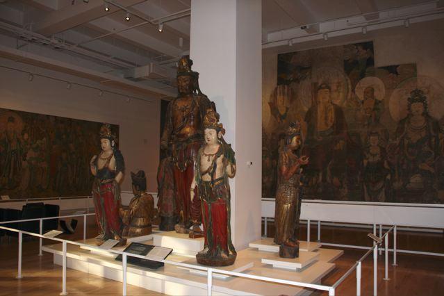 An Oriental exhibit at the Royal Ontario Museum in Toronto. 