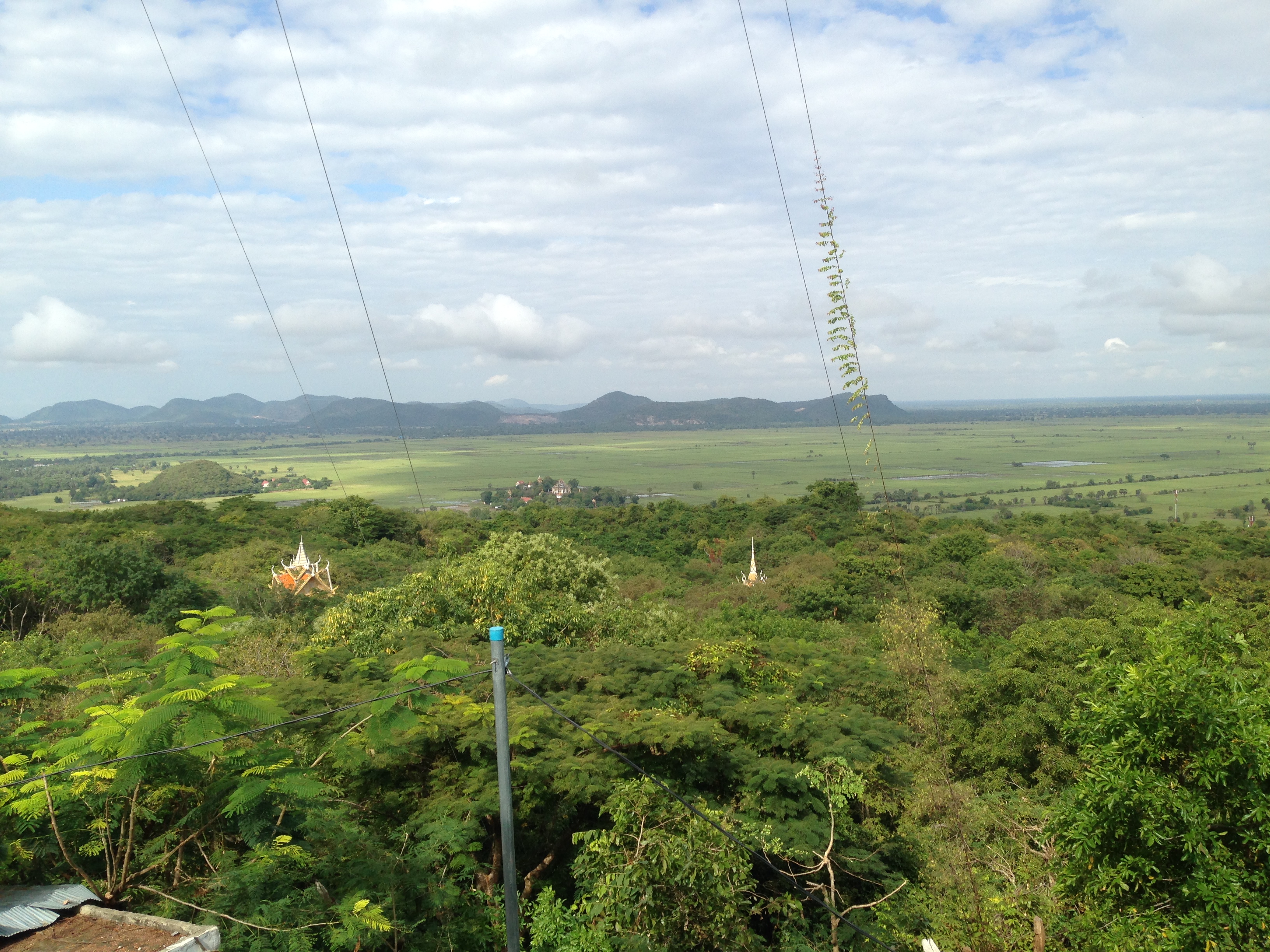 View of the countryside in Battambang province (northwestern Cambodia), which is the leading rice-producing province of the country. 