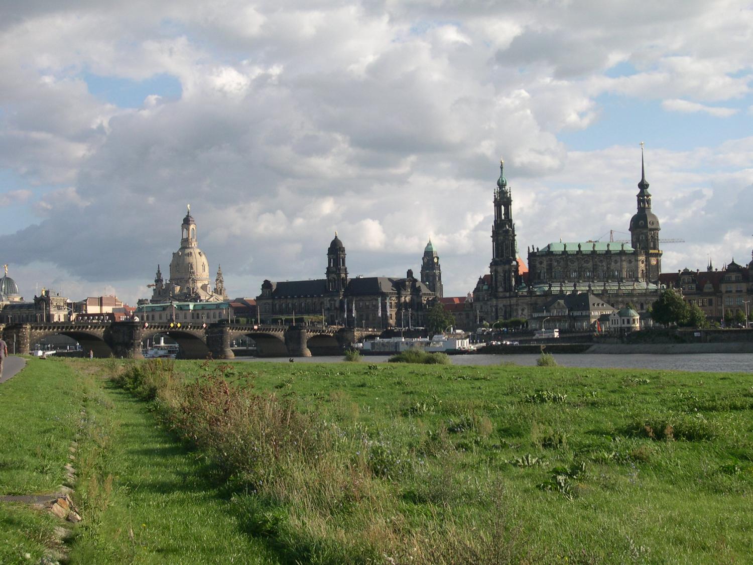 Dresden, the capital city of Saxony, was completely destroyed in World War II. The 40 years of urban development under East Germany considerably changed the face of the city. Since reunification in 1990, some restoration work has helped rebuild parts of the historic inner city. 