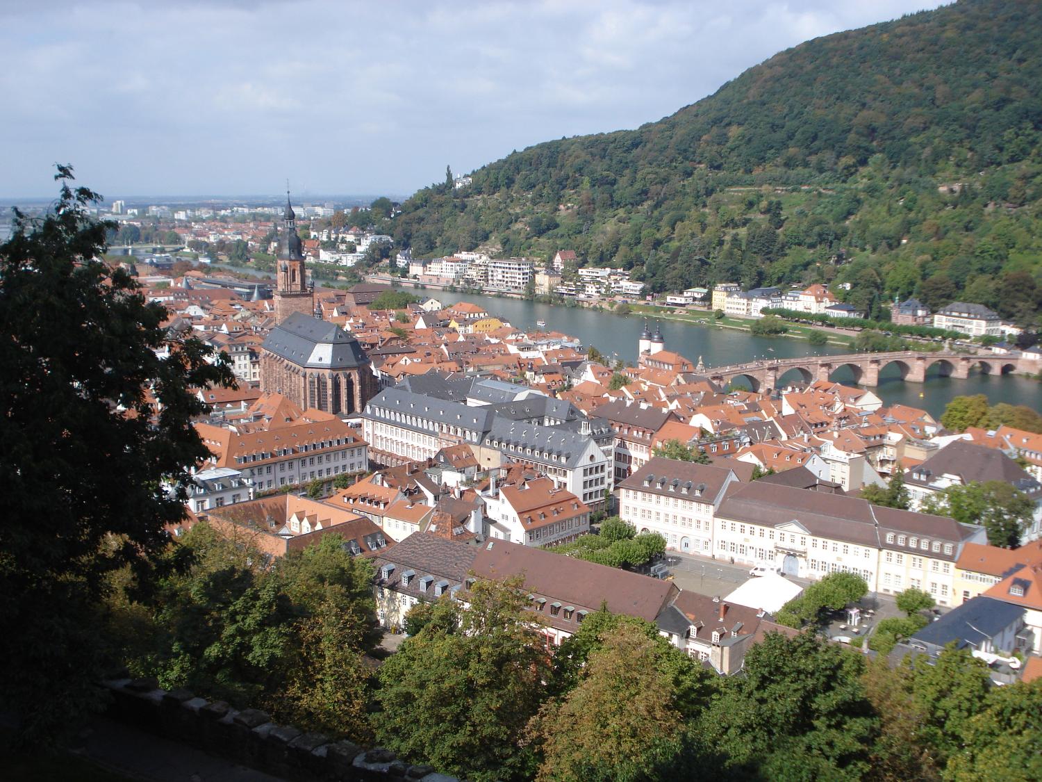 The city of Heidelberg lies in Baden-Wurttemberg on the River Neckar. A Roman fortress and settlement in the area was abandoned in A.D. 260. A new settlement began in the 5th century and came to be called Bergheim. Monastic estates were set up in the area over subsequent centuries. By 1196, the first reference to Heidelberg is recorded; this is considered the founding date of the city. The University of Heidelberg - Germany's oldest - was established in 1386.