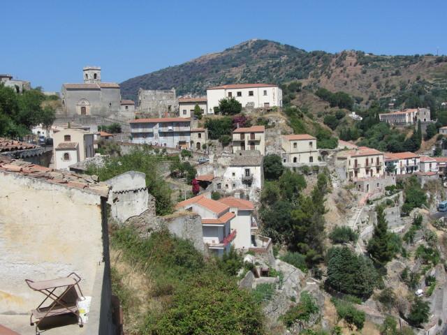 View of the town of Savoca from the Church of Saint Nicholas.
