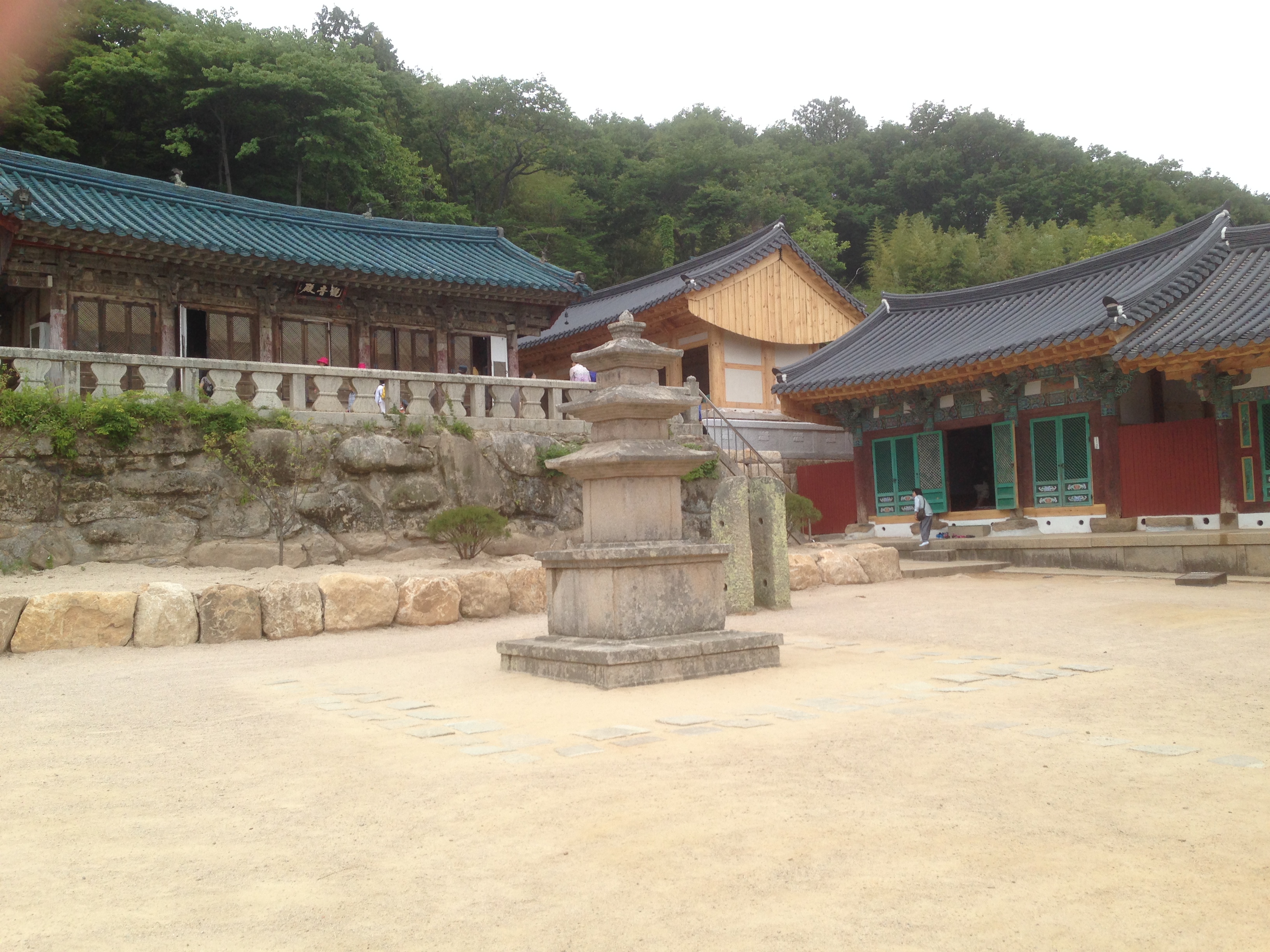 Beomeosa is a head temple of the Jogye Order of Korean Buddhism in Busan. Built on the slopes of Geumjeongsan, it is one of the country's best known urban temples. This Three Story Stone Pagoda dates back to the Silla Era (first millennium A.D.) and was probably erected between 826-836, as part of the original temple that was destroyed by fire in 1592.  
