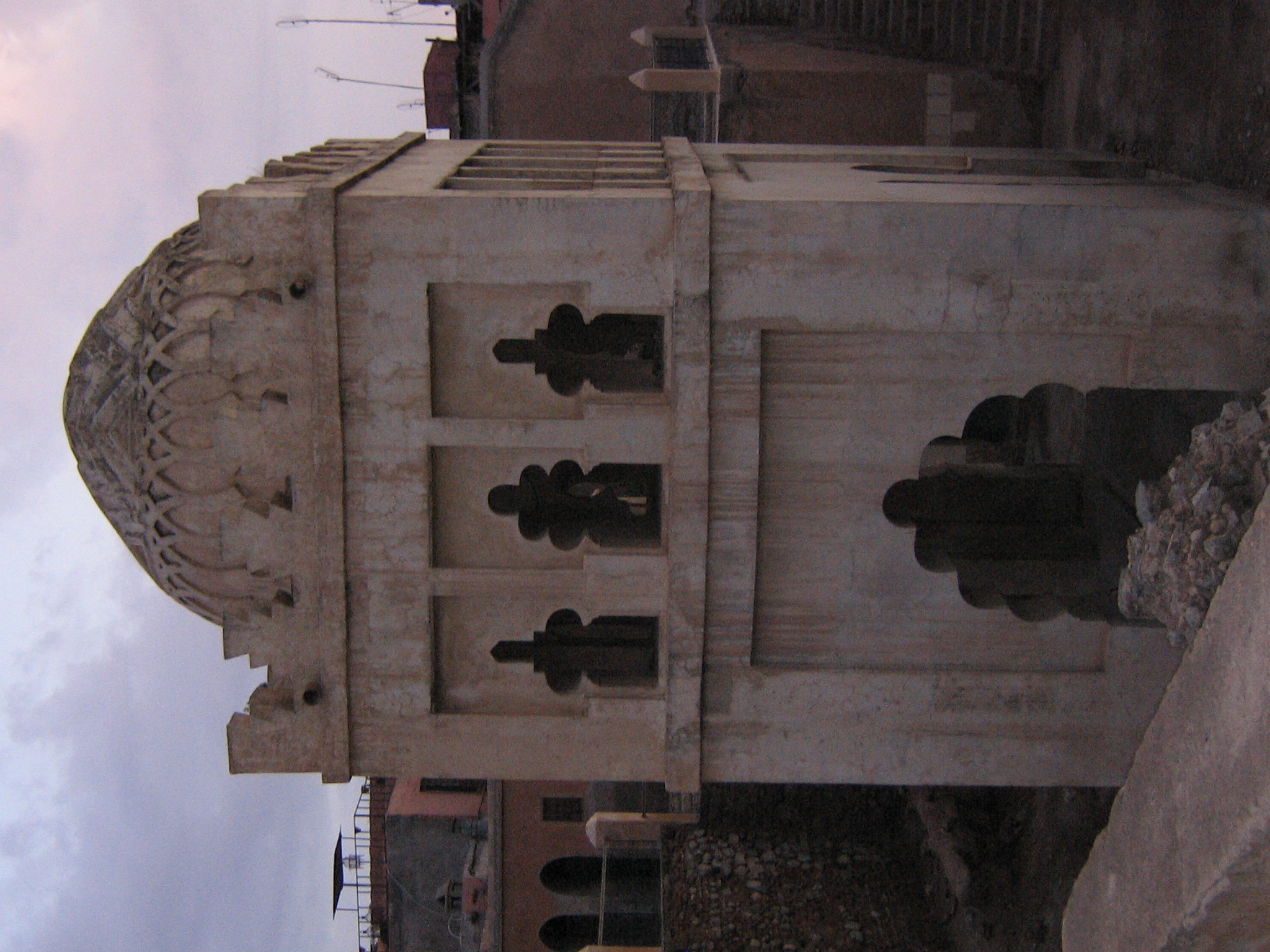 The Almoravid Qubba is a small monument in Marrakech. It was erected by the relatively short-lived Almoravid dynasty (1040-1147) in the early 12th century. It is notable for its extraordinary decoration and for being one of the only remnants of Almoravid architecture in Marrakech.