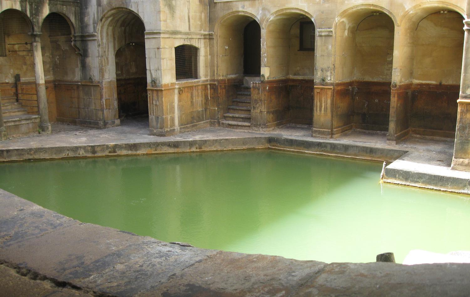 The King's Bath at Bath, England.