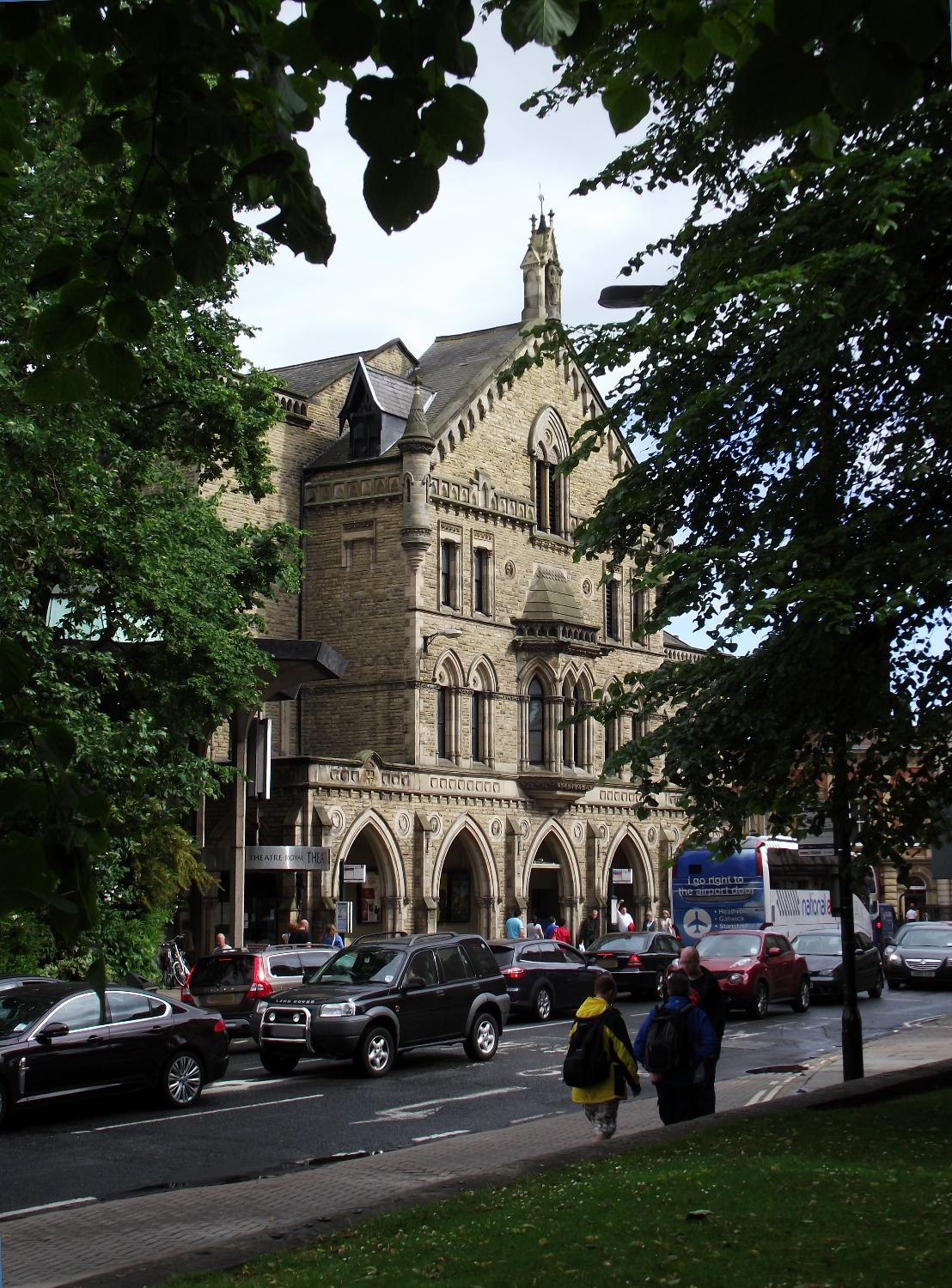 The Theatre Royal in York dates dates back to 1744; it sits on the site of the medieval St. Leonard's Hospital. Parts of the old hospital can still be seen in the archways and walls. Under the stage is a well that is believed to date back to the Roman era in York's history.