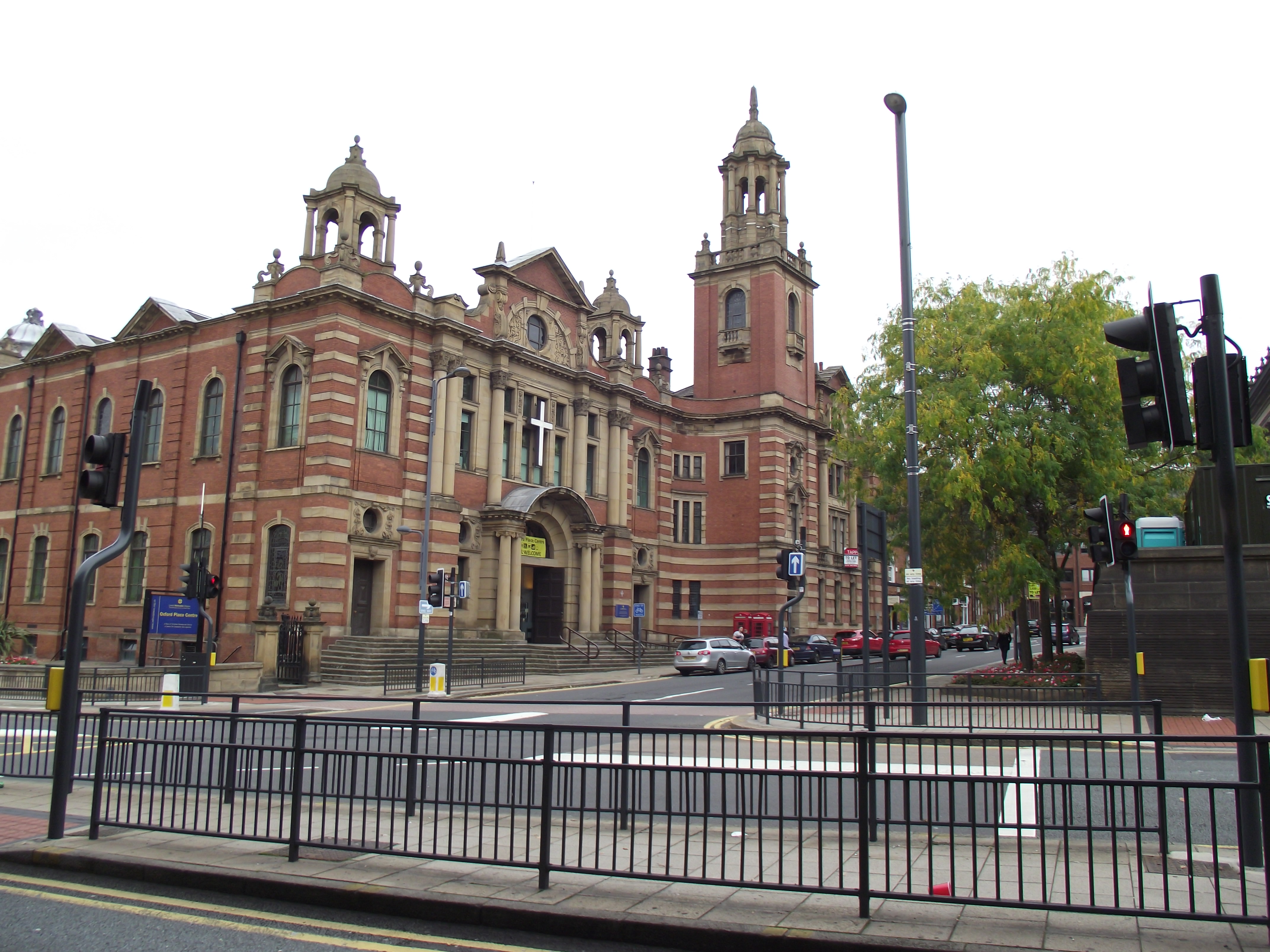 Oxford Place Centre is situated next to Leeds Town Hall. The Centre comprises Oxford Place Methodist Church and Oxford Place Community Care. 