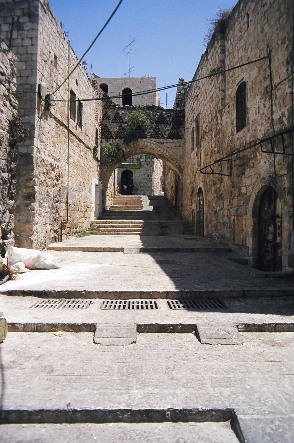 A scene from the Old City in Israeli-occupied East Jerusalem. 