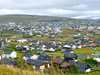 Homes in the suburbs of Lerwick, the capital of Shetland.