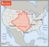 Area comparison map