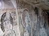 Mosaics in the Durres Amphitheater. Constructed in the 2nd century A.D., the structure could seat 20,000 people. First discovered in the late 1900's, the amphitheater is only half unearthed.