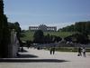 A gloriette is a garden building located on an elevated site. The Gloriette in the palace park of Schoenbrunn is the largest and best known of all gloriettes worldwide; it houses a cafe. 