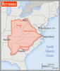 Area comparison map