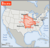 Area comparison map