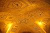 The mosaic ceiling in the rotunda of the Royal Ontario Museum in Toronto. The inscription in the middle of the dome reads: "That all men may know His work." 
