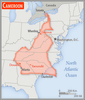 Area comparison map