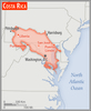 Area comparison map