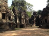 Temple buildings at Angkor Thom.