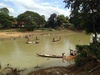 Along the Sangkor River in Battambang province in northwestern Cambodia.