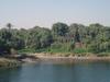 View along the Nile River south of Edfu. 
