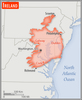 Area comparison map