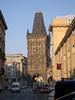 The Gothic Powder Tower in Prague, dating to 1475, is at the site of an 11th century gate - one of the city's 13 medieval gates. Originally connected - via a small bridge - to the royal palace, it eventually lost its importance and by the 17th century was being used to store gunpowder, hence its name. 