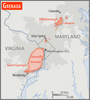 Area comparison map