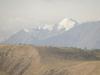 A view of the massive Tien Shan Mountains.