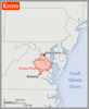 Area comparison map
