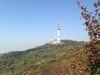 Namsan (Nam Mountain) is a 262 m (860 ft) high peak overlooking Seoul. It offers hiking, picnic areas, and views of downtown Seoul's skyline. The  N Seoul Tower (236 m ; 774 ft), located on top of Mt. Namsan, marks the second highest point in Seoul and serves as both a communication and observation tower.