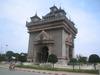 Located at a central crossroads in the capital city of Vientiane, Patouxai means "victory gate" in the Lao language. Built in 1962 to honor those who died in previous wars, many locals refer to it as Anousavali, meaning simply "the monument." 