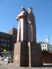 The Monument to the Red Riflemen, erected in Riga in 1970, honors the riflemen who aided the Bosheviks during the Russian Revolution of 1917 and the subsequent Russian Civil War (1918-1920). It is one of the few Soviet-era symbols still remaining in Riga. Some residents feel it should be taken down, but others support its remaining since it honors Latvians who fought in World War I. 
