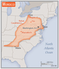 Area comparison map