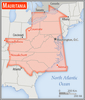 Area comparison map