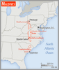 Area comparison map