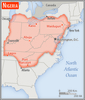 Area comparison map