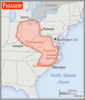 Area comparison map