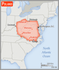 Area comparison map