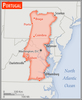 Area comparison map