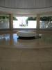 Inside the Pacific War Memorial building, Corregidor.