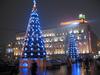 Christmas decorations in Moscow.