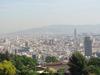 A view of Barcelona from the heights overlooking the city.
 