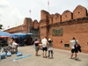 The East Gate (Tha Phae Gate) of the Chiang Mai city wall.