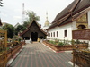 On the grounds of the Wat Bupparam in Chiang Mai.