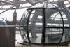 A capsule from the London Eye, the city's famous observation wheel.