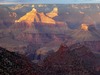 Sunset in the Grand Canyon in Arizona as seen from Grand Canyon Village. Photo courtesy of the US National Park Service. 